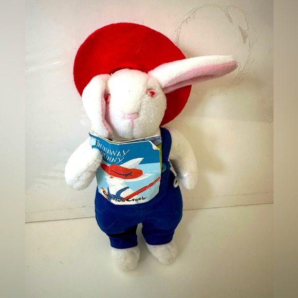Crocodile Creek Runaway Bunny Plush 2000 Tags Margaret Wise Brown 7” Stuffed Toy - Picture 1 of 4